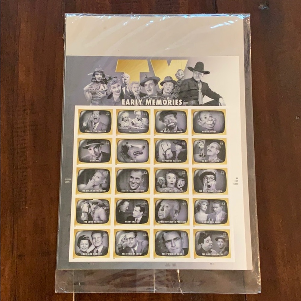 Classic TV Stamp Collection